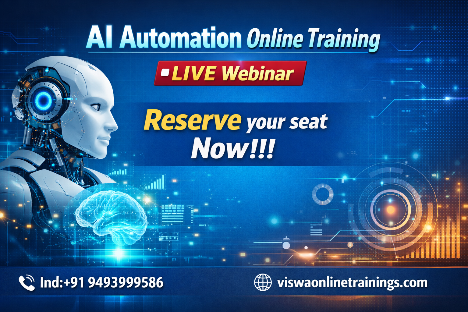 AI Automation Online Training by Real-time Trainer in India