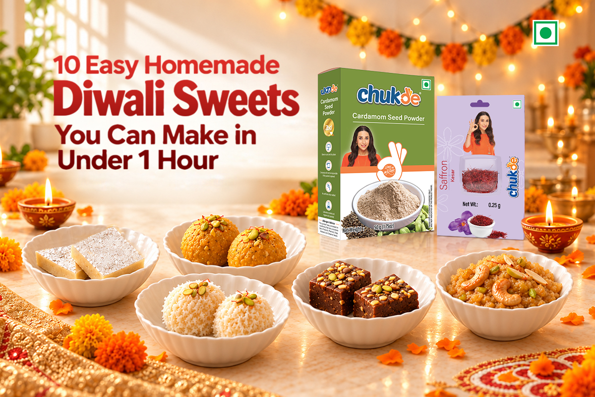 10 Easy Homemade Diwali Sweets You Can Make in Under 1 Hour