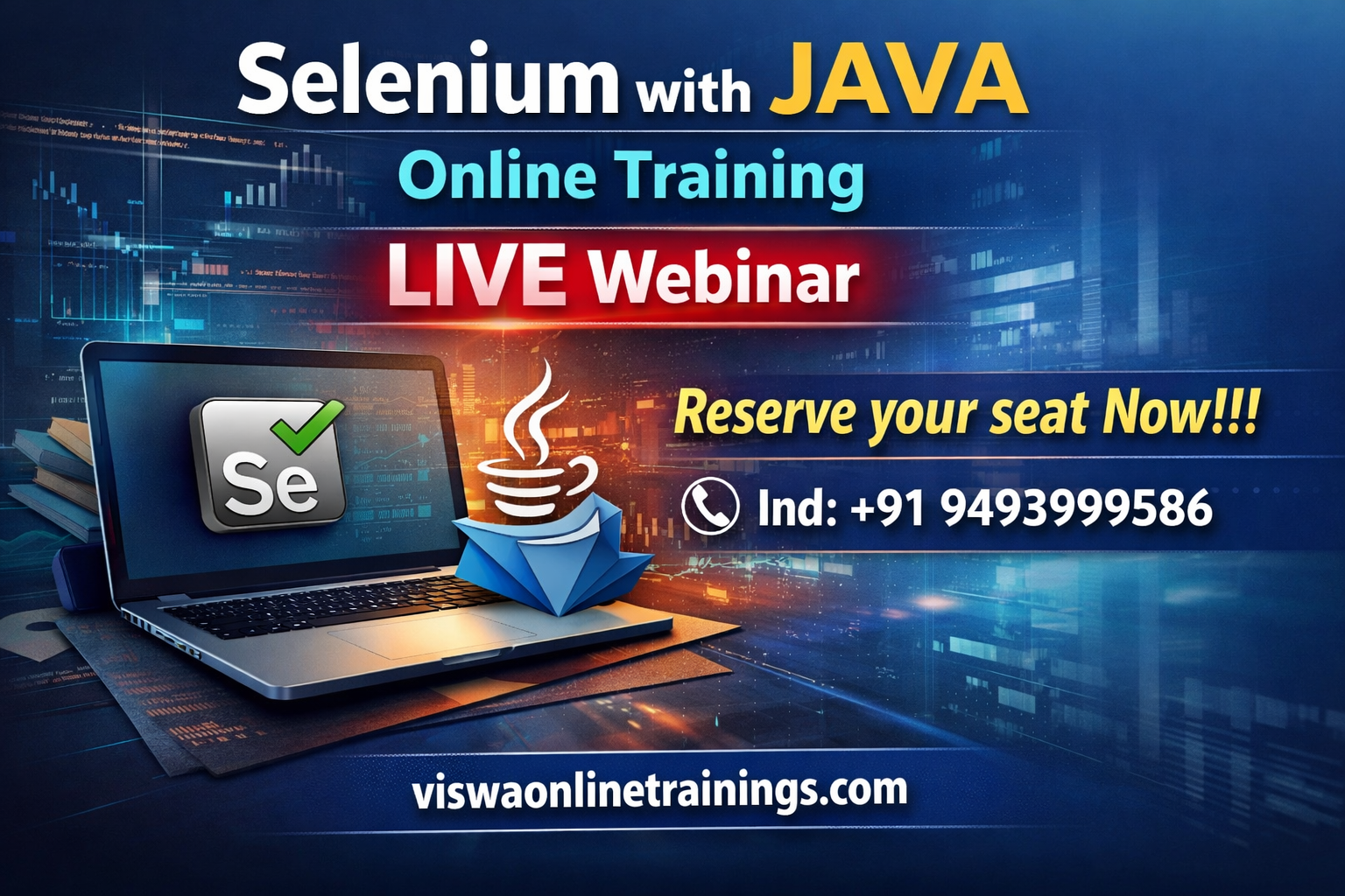 Best Selenium Online Training & Real Time Support From India, Hyderabad