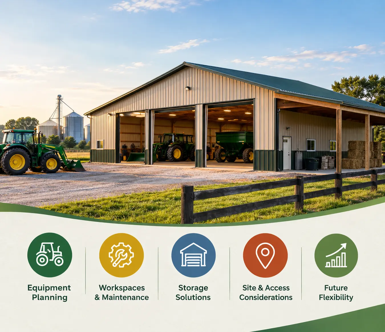 Agricultural Pole Buildings | Custom Farm Buildings | New Pole Barn