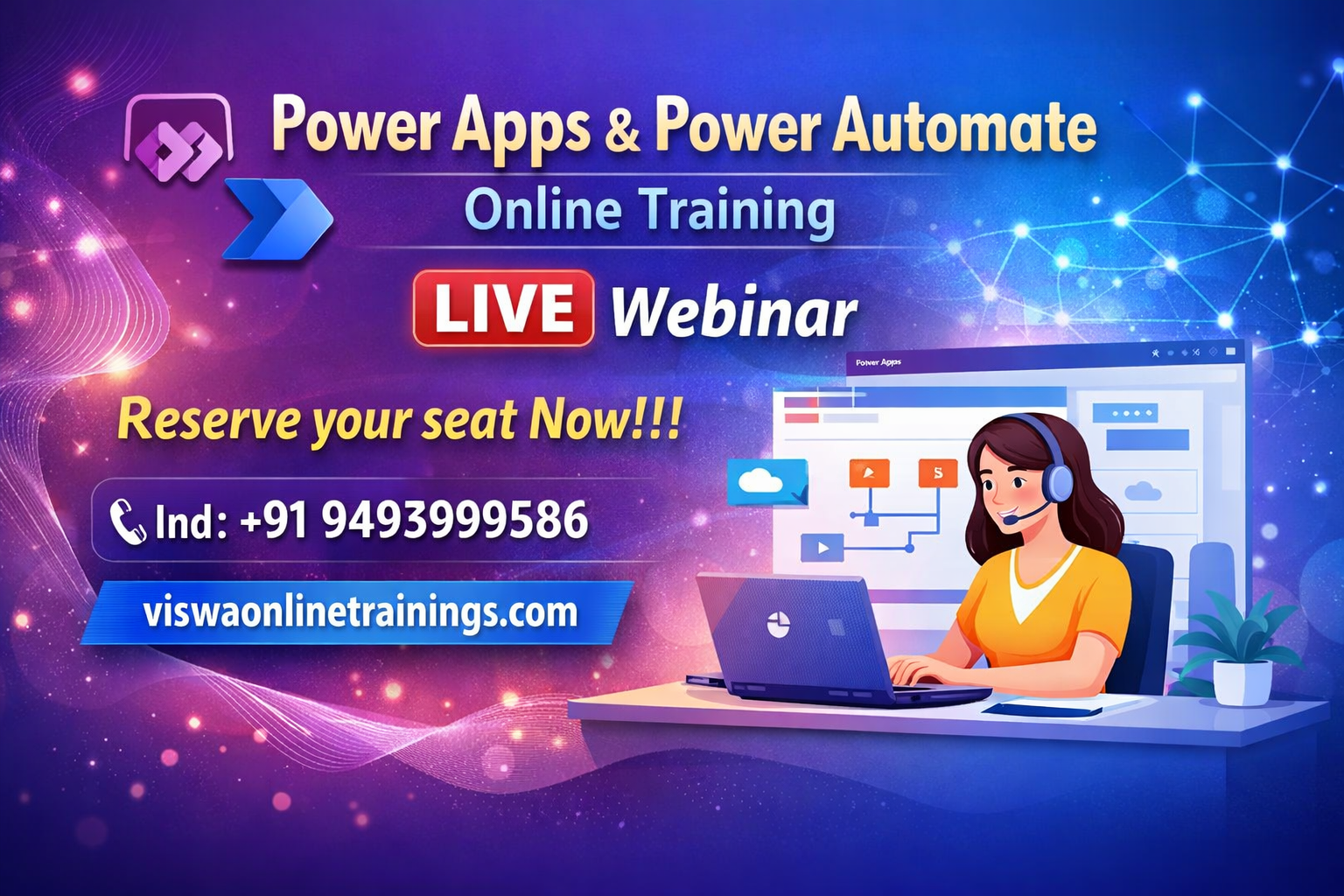 Power Apps and Power Automate Professional Certification & Training From India