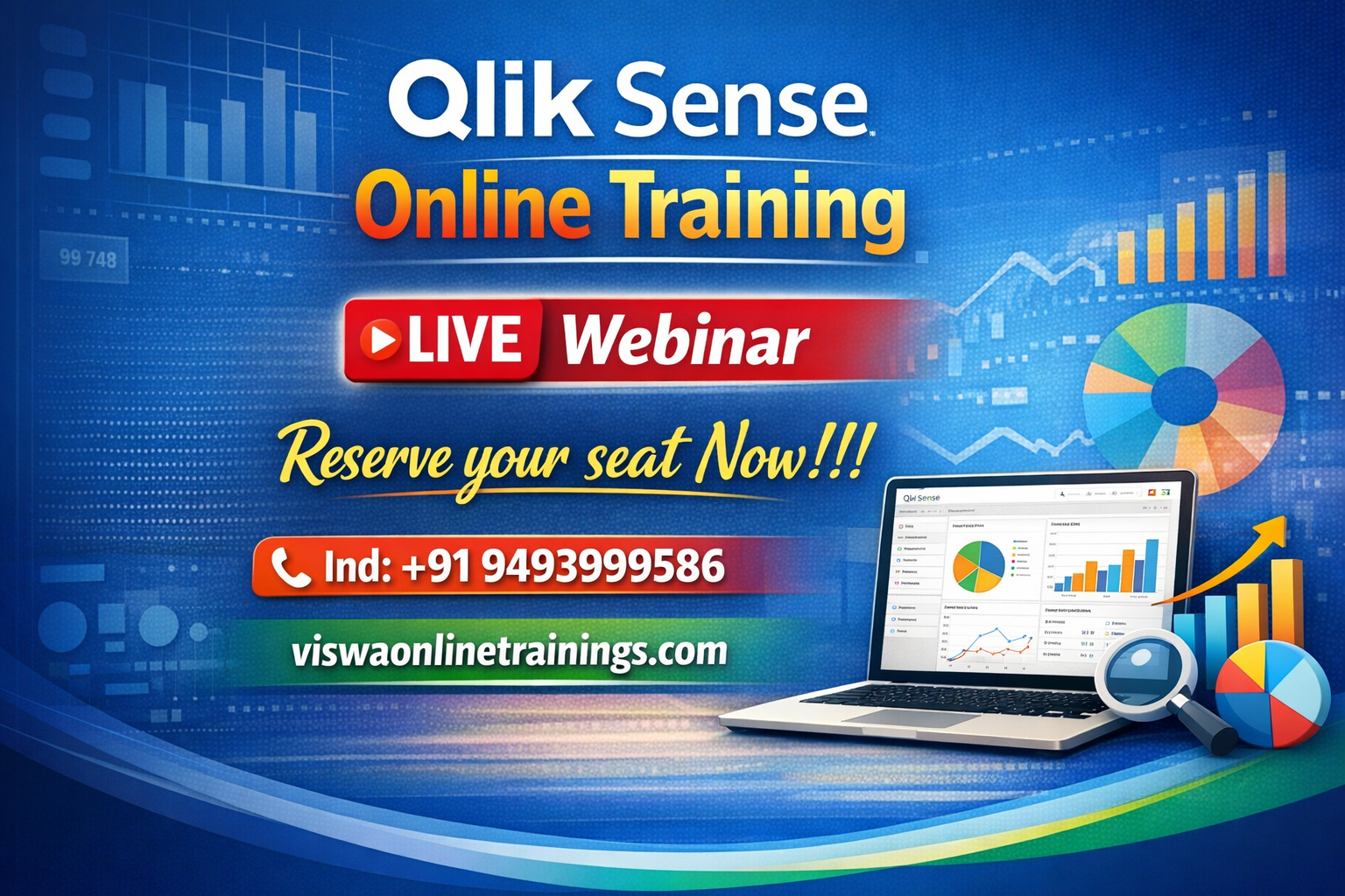 Qlik Sense Online Training by Real-time Trainer in India