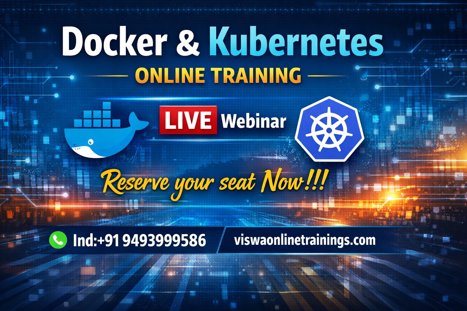 Docker and Kubernetes Online Training Institute From Hyderabad India