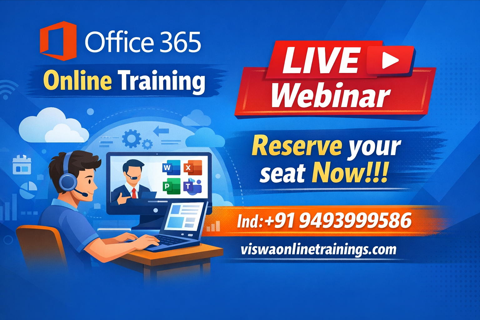Office 365 Online Coaching Classes In India, Hyderabad