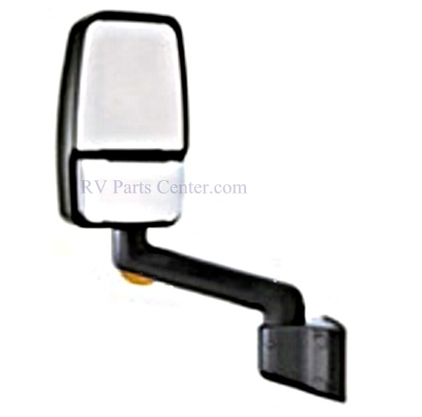 Motorhome Mirror, Driver Side, 14 inch Arm, Black, Velvac 714771