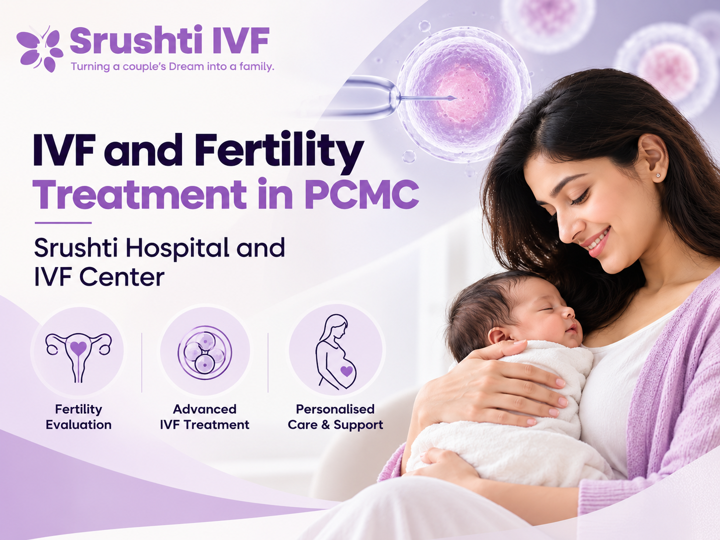 IVF and Fertility Treatment in PCMC - Srushti Hospital and IVF Center