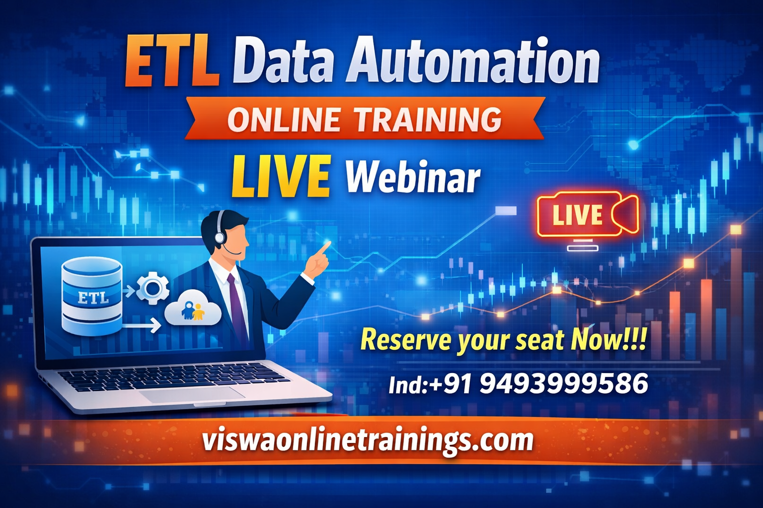 ETL Data Automation Online Coaching Classes In India, Hyderabad