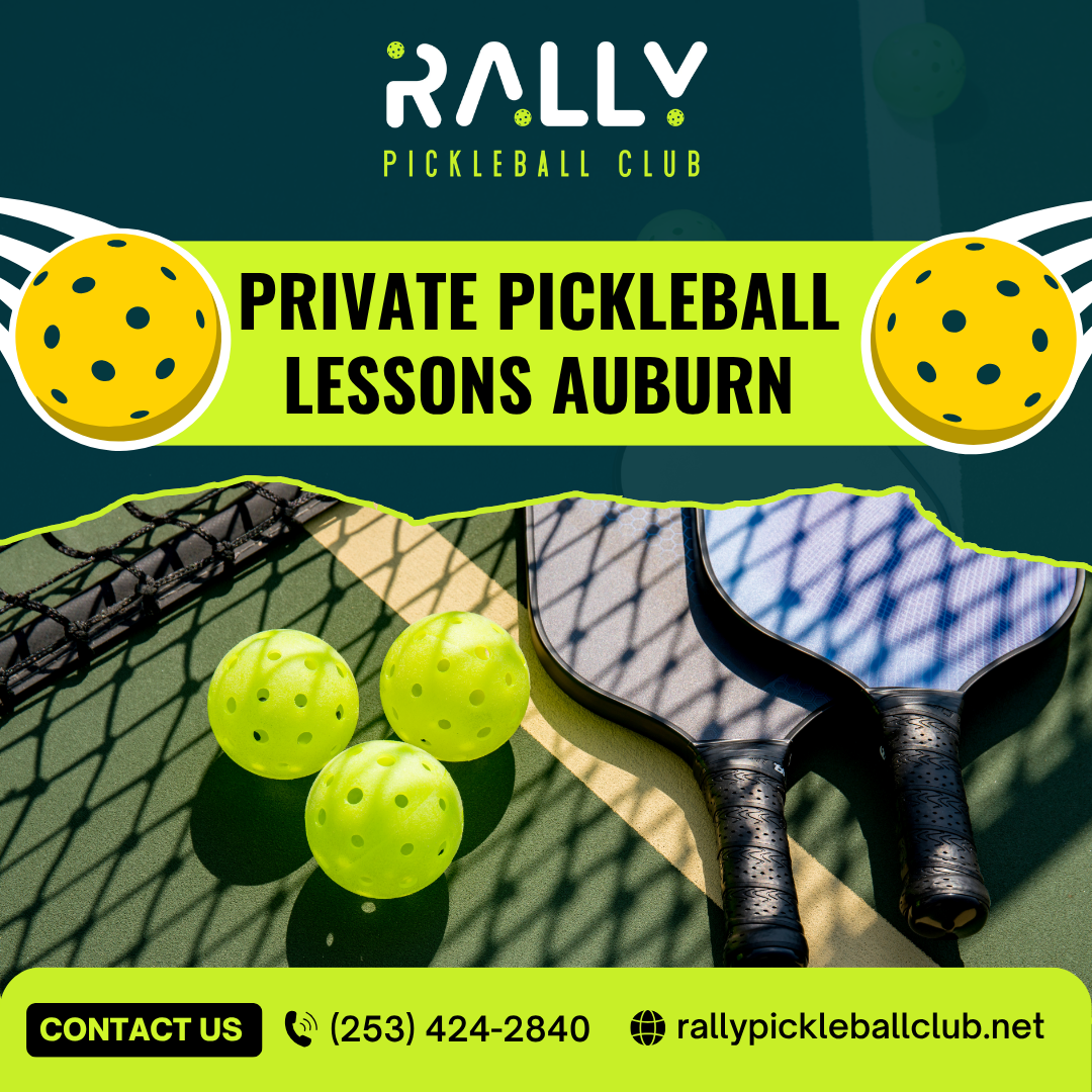 Private Pickleball Lessons & Coaching — Rally Pickleball Club, Auburn WA