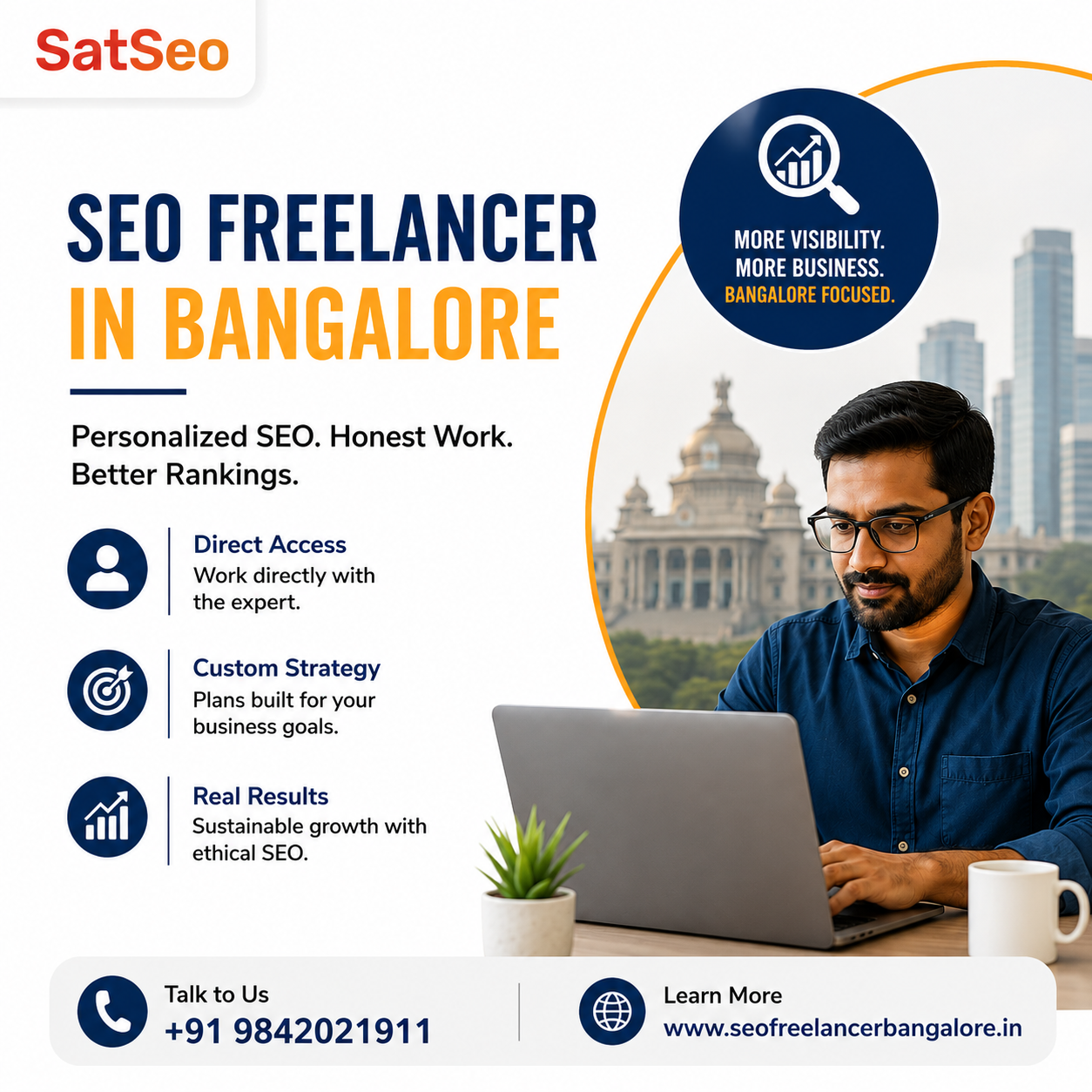 Trusted SEO Freelancer in Bangalore for Practical Online Growth