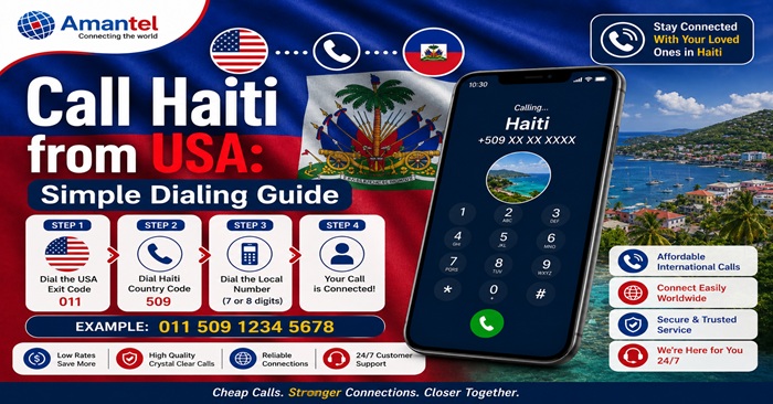 Call Haiti from USA - AmanTel