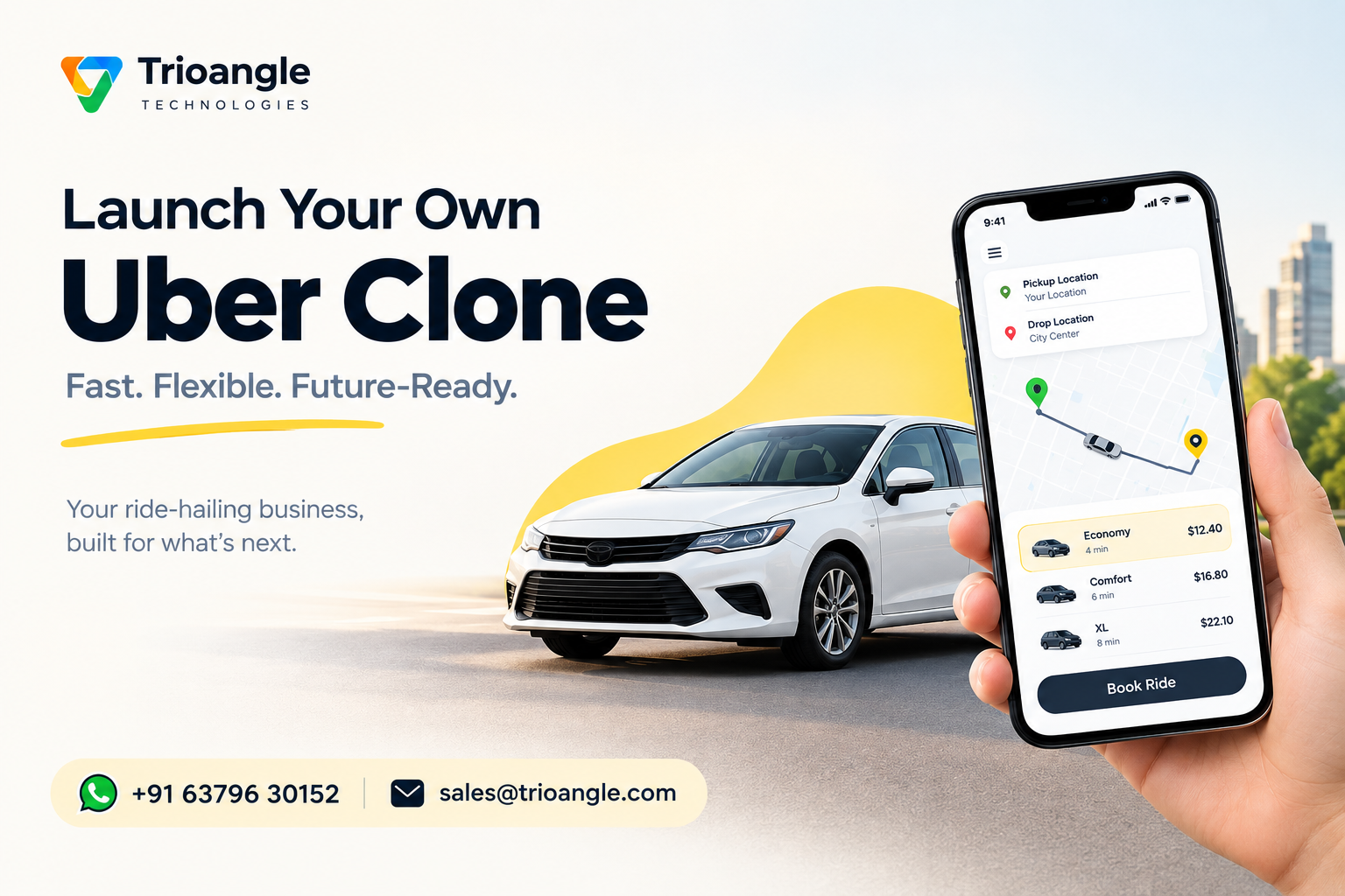 Launch Your Ride-Hailing App With An Uber Clone Script