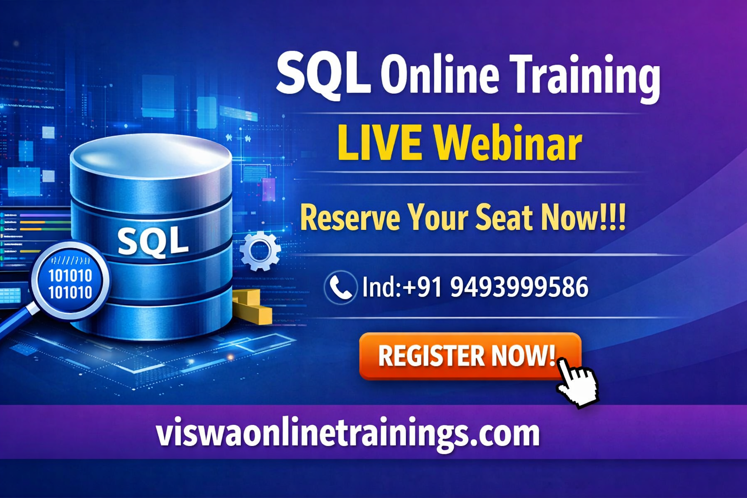 SQL Online Certification Training Course