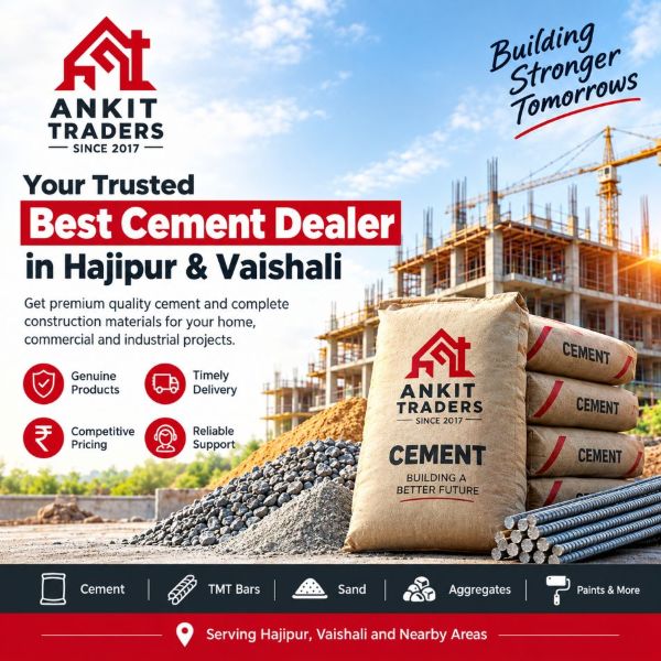 Reliable Best Cement Dealer Near Hajipur Vaishali