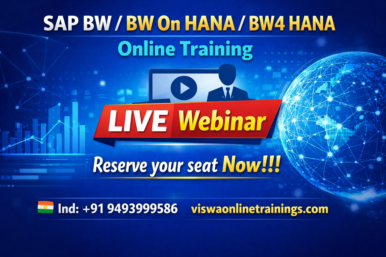 SAP Bw On Hana Online Training Real-time support from India