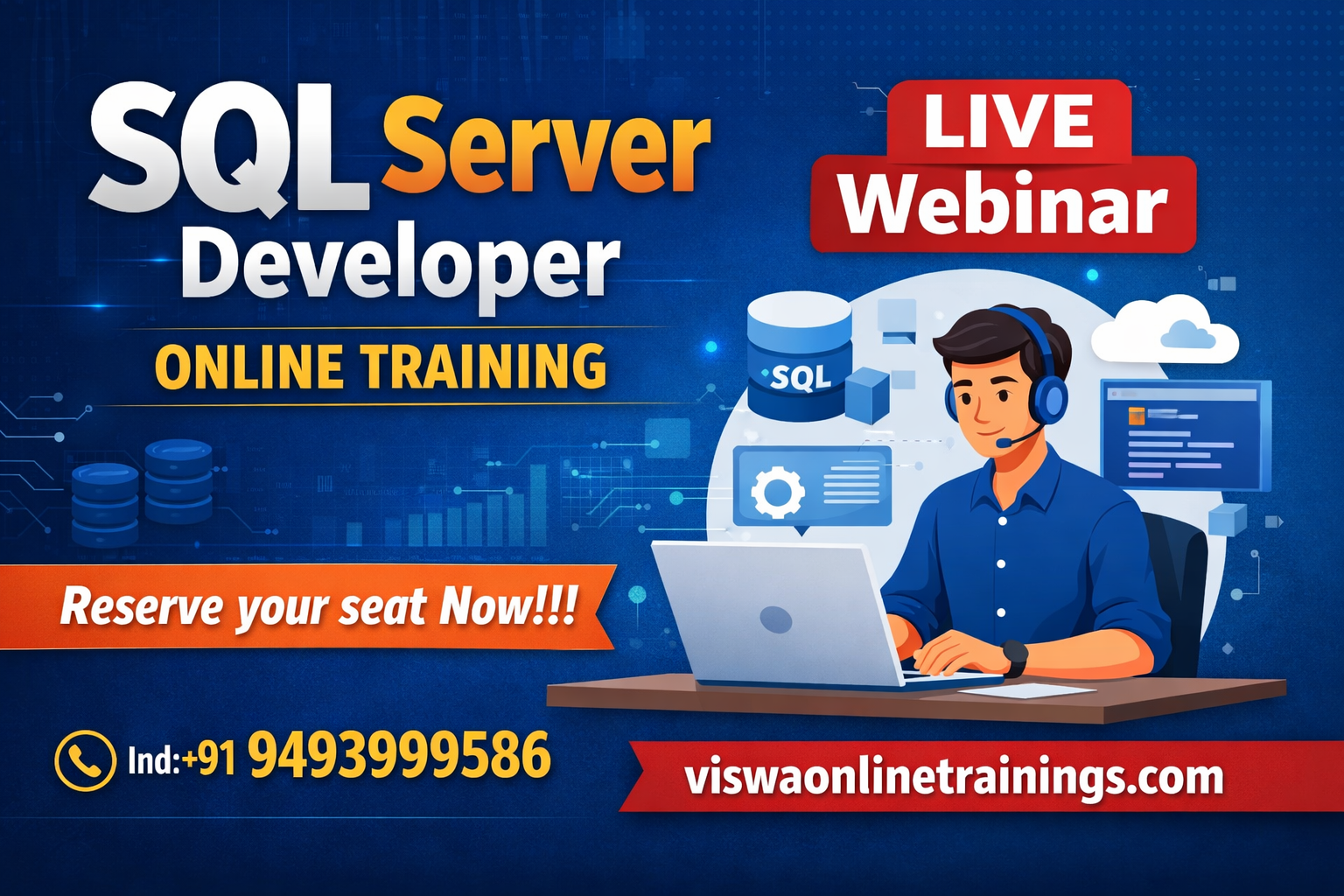 SQL Server Developer Online Training From Hyderabad India