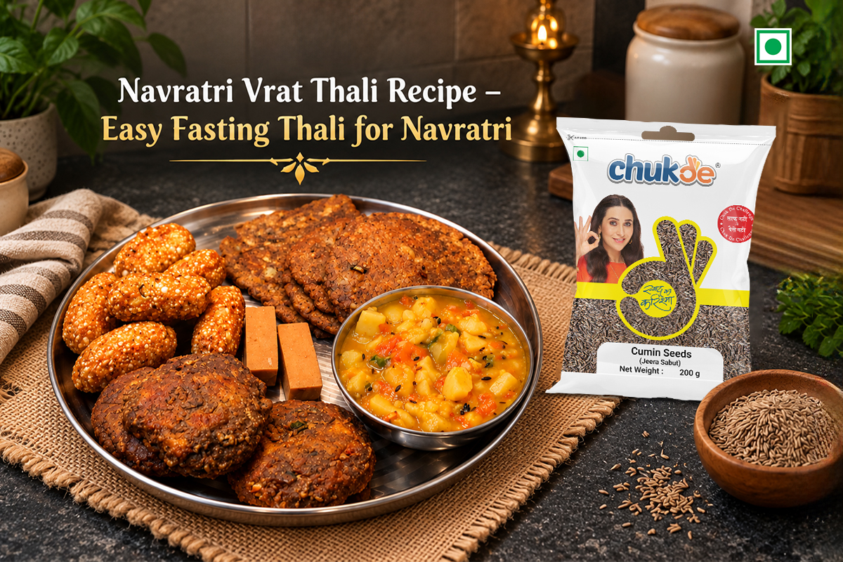 Navratri Vrat Thali Recipe