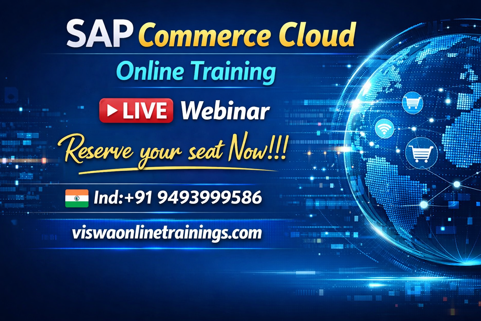 SAP Commerce Cloud Online Coaching Classes In India, Hyderabad