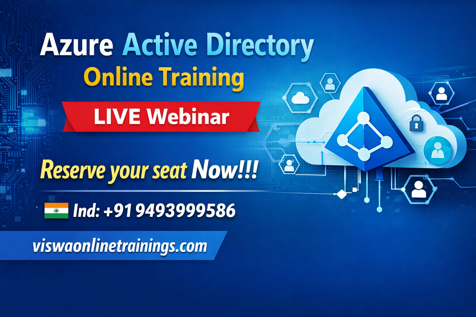 Azure Active Directory Online Coaching Classes In India, Hyderabad