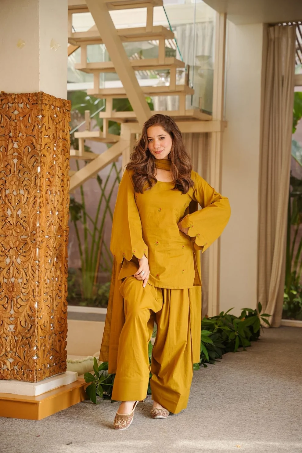 Cotton Kurta Set with Dupatta for Women | Seerat Ethnic