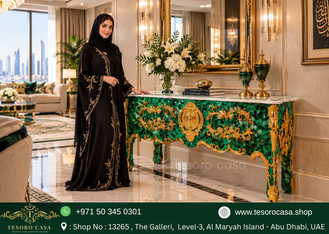 Buy malachite furniture for luxury home and villa